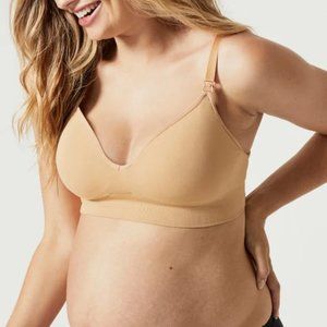 Blanqi Body Cooling Nursing  Nude Bra in Nude Size X-Large